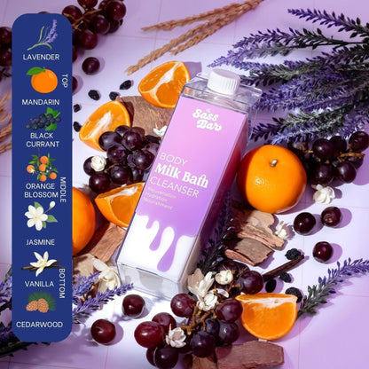 The Sass Bar Dusk Exfoliating Bodywash with Lactic Acid + Centella for Sensitive Skin - Distacart