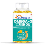 Thumbnail for Dr. Morepen Omega-3 Deep Sea Fish Oil 500mg Softgels - Distacart