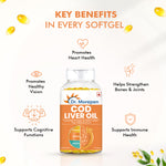 Thumbnail for Dr. Morepen Cod Liver Oil Softgels - Distacart