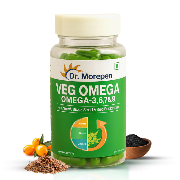 Dr. Morepen Veg-Omega Veg Capsules - Distacart
