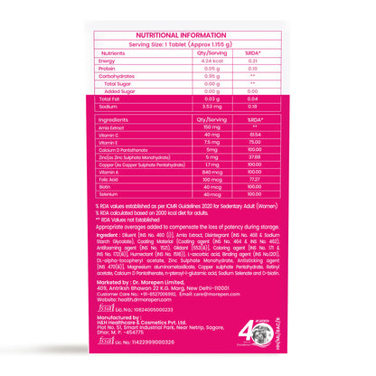 Dr. Morepen Biotin Plus Tablets - Distacart
