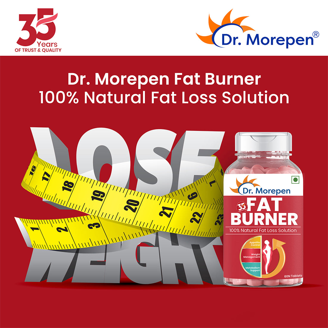 Dr. Morepen Fat Burner Tablets - Distacart