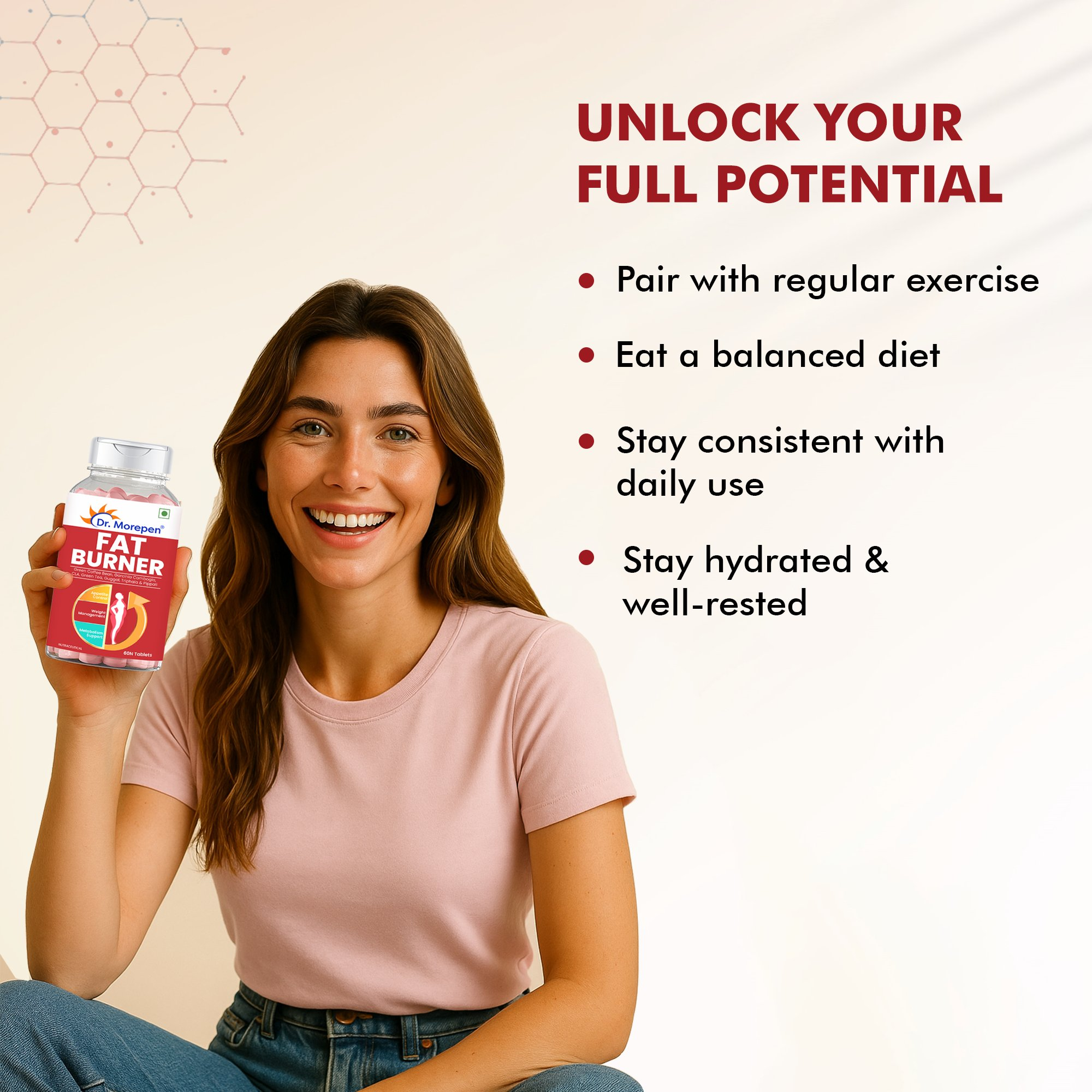 Dr. Morepen Fat Burner Tablets - Distacart