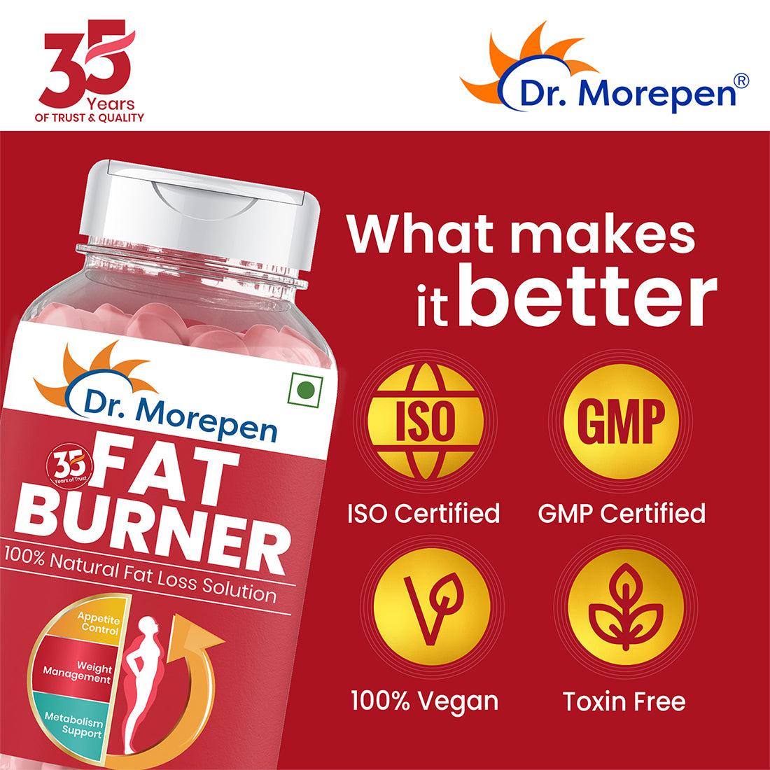 Buy Dr. Morepen Fat Burner Tablets Online at Best Price Distacart