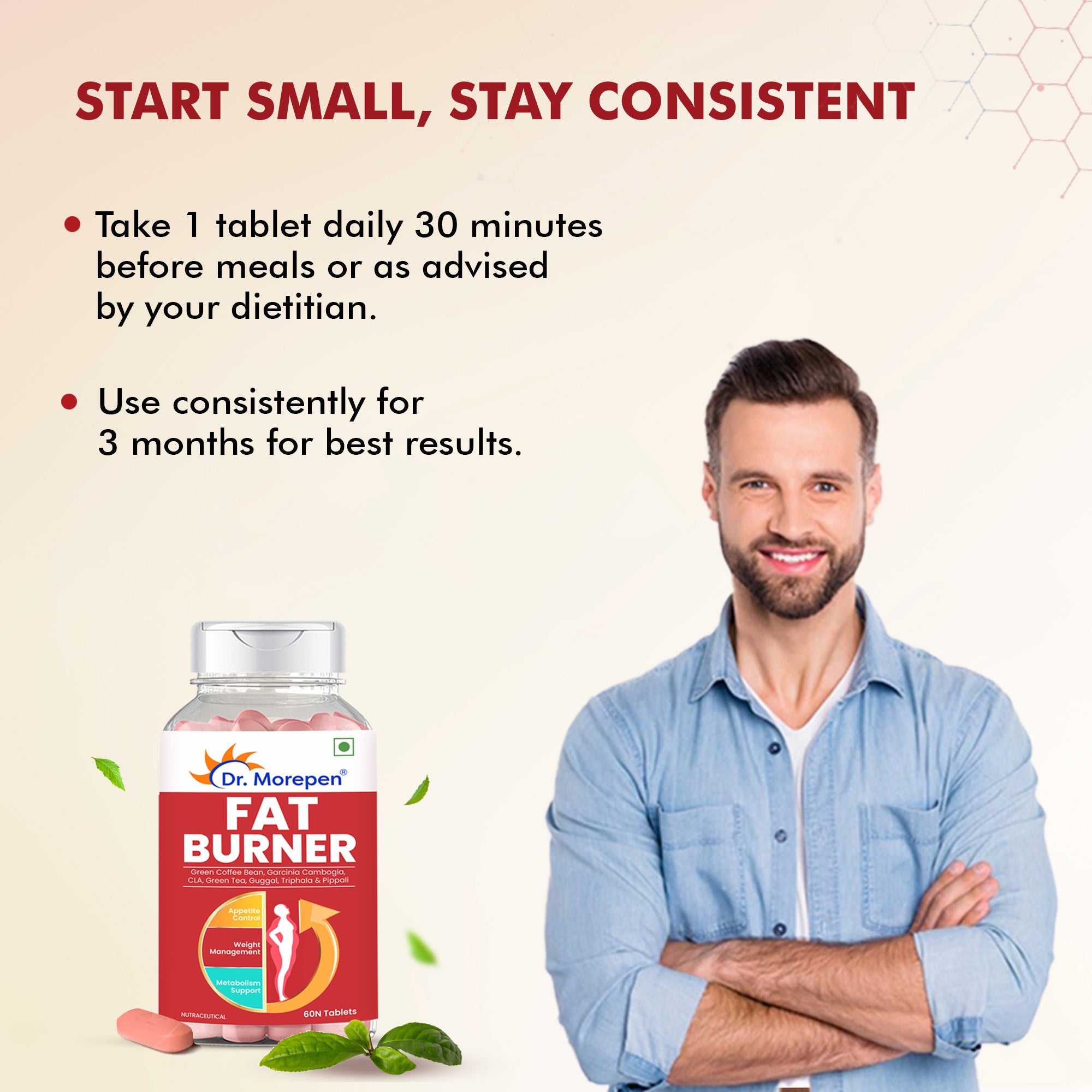 Dr. Morepen Fat Burner Tablets - Distacart