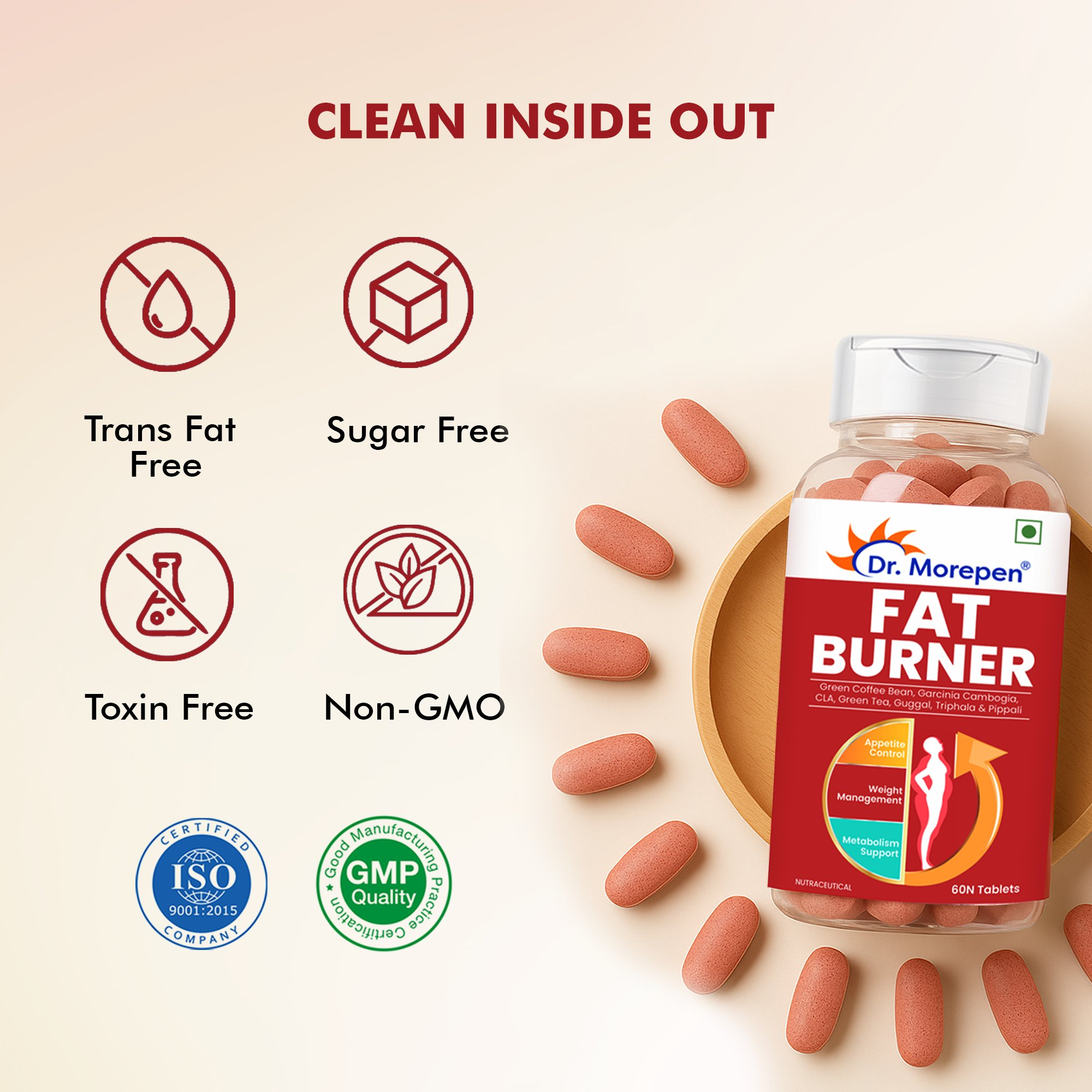 Dr. Morepen Fat Burner Tablets - Distacart