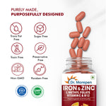 Thumbnail for Dr. Morepen Iron & Zinc Tablets