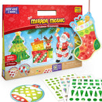 Thumbnail for Imagimake Mirror Mosaic Christmas Kids Art Set | DIY Craft Kit | Foil Stickers for Kids | Birthday Gift for Girls and Boys Ages 3,4,5,6,7,8 | Christmas Toys for Girls Age 4,5,6,7,8
