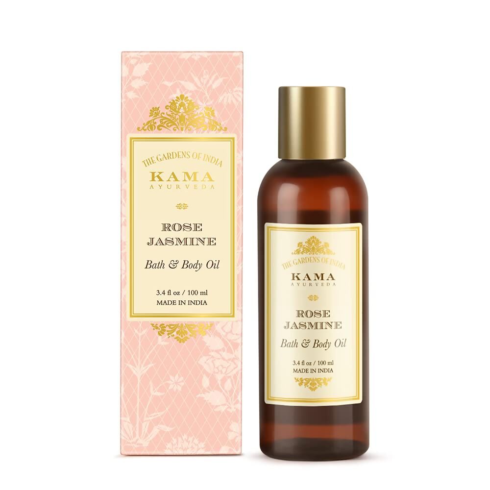 Kama Ayurveda Rose Jasmine Bath and Body Oil - Distacart