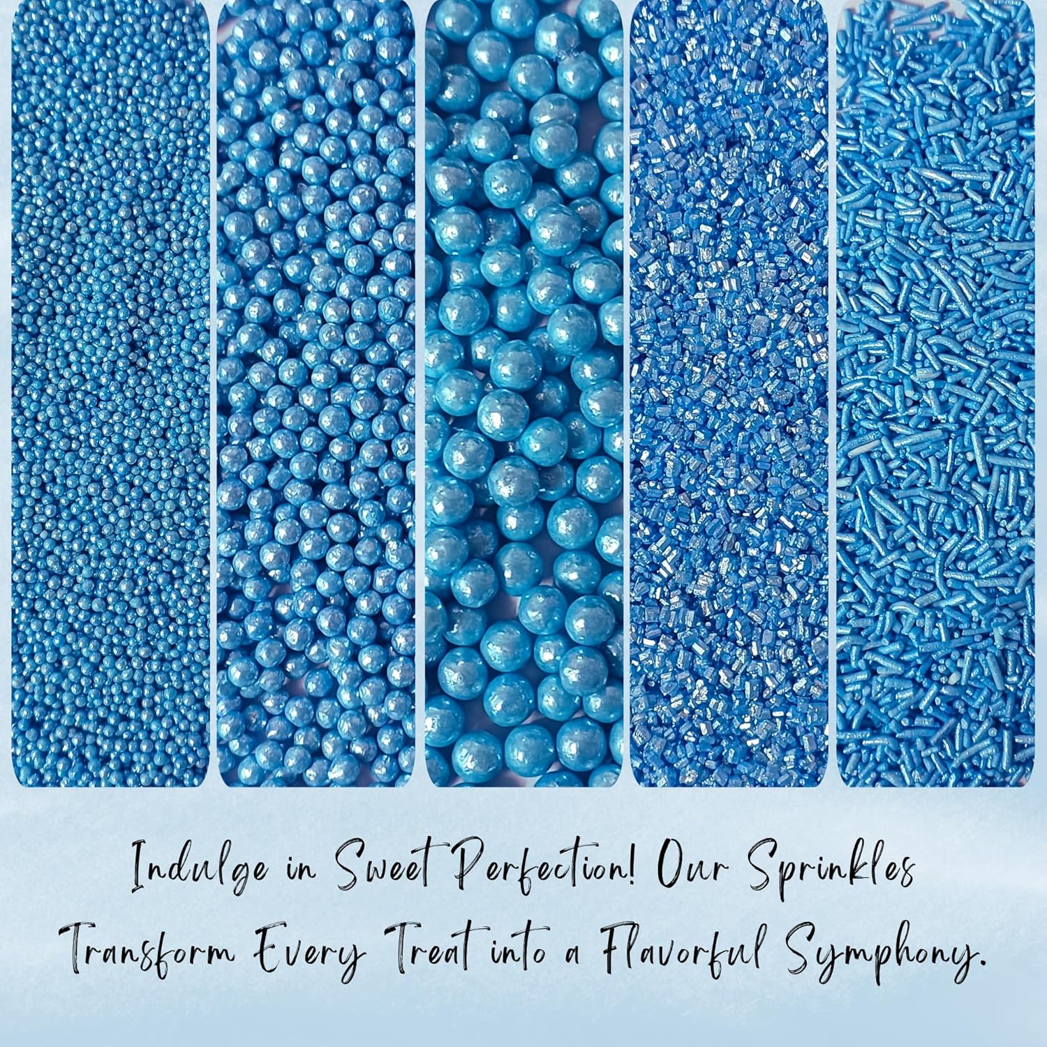 sprinkles for cakes cupcakes decoration usp 9bright blue