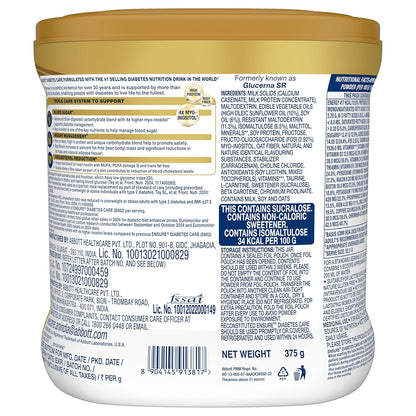Ensure Diabetes Care Powder Vanilla Flavour - Sugar Free Health Drink - Distacart