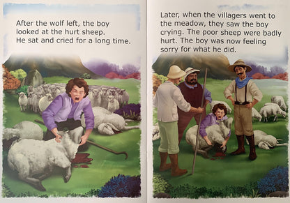 Value Stories.-The Boy Who Cried Wolf. - Dista