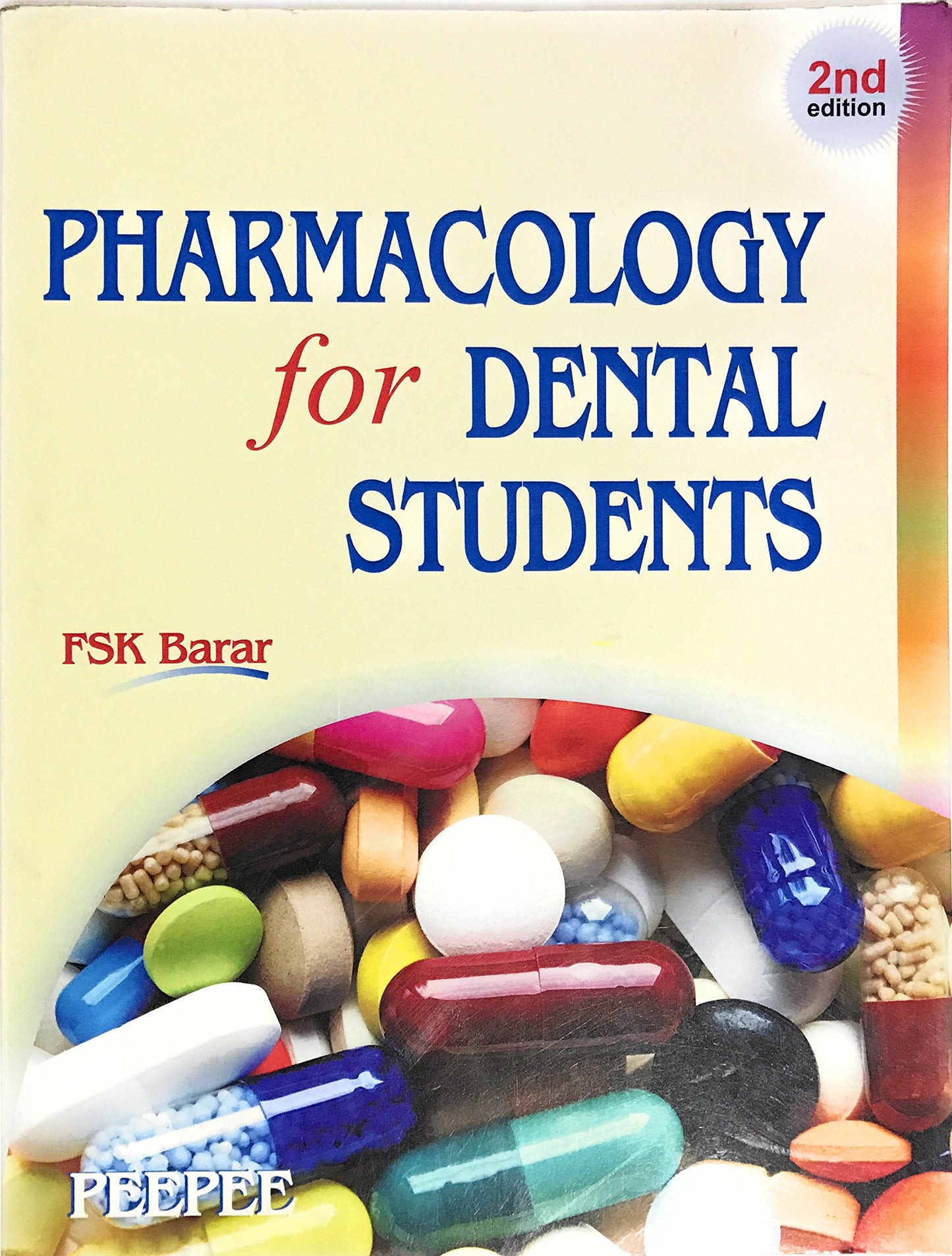 Pharmacology For Dental Students, 2E-FSK Barar - Dista