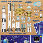 Thumbnail for Imagimake Mapology Man's Journey to Moon | NASA Mission Apollo 11 | Rocket & Satellite Model Making Set | Space Toys for ages 8-13 | Educational Science Kits for Kids Age 8-12 | Gifts for Boys & Girls