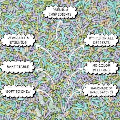 rainbow sprinkles for decoration 08 100 g