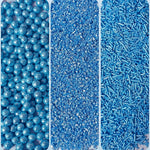 Thumbnail for sprinkles for cakes cupcakes decoration usp 9bright blue
