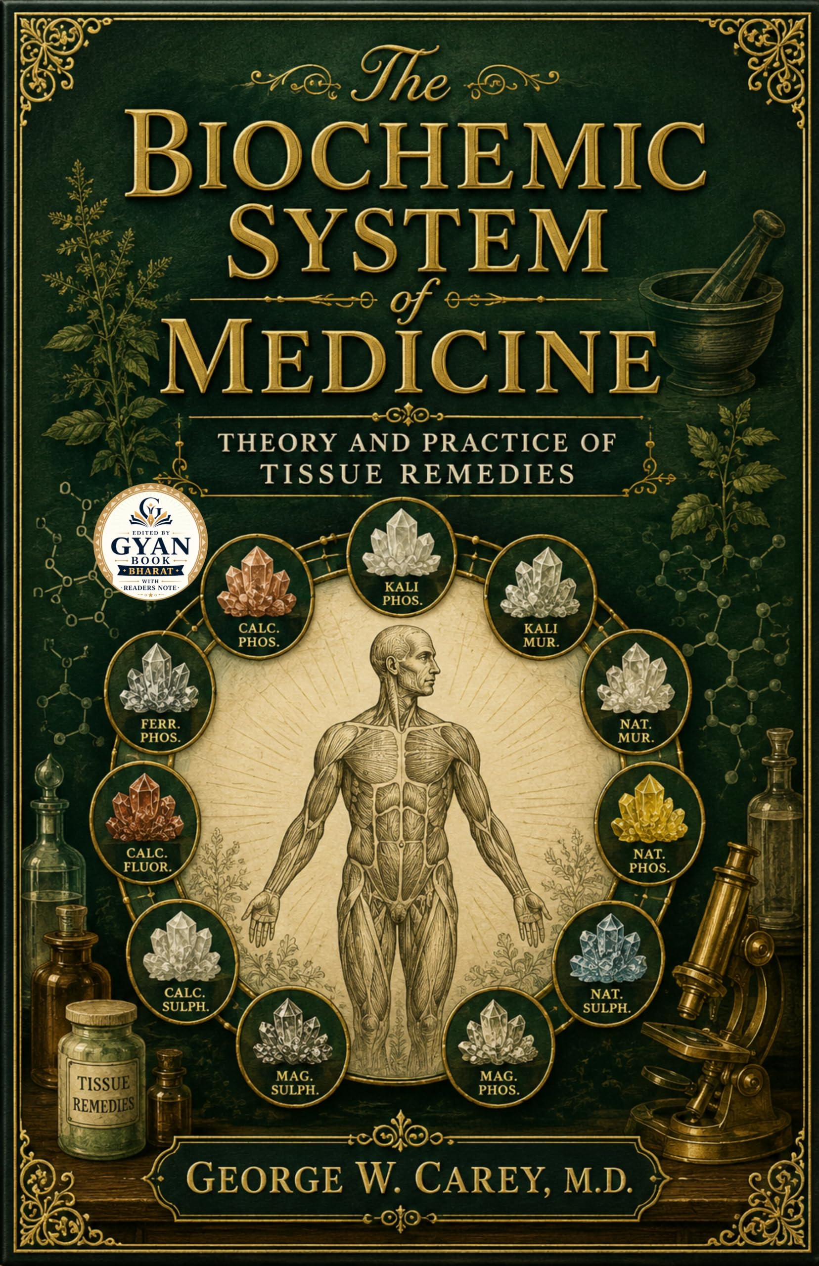 The biochemic system of medicine : Theory and Practice of Tissue Remedies (Edited by Gyan Book Bharat with Readers Note) (Gyan Book Bharat Classic Medical Heritage Series) - George W. Carey, M.D. - Dista