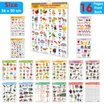 Thumbnail for ENGLISH-MARATHI Chart For Kids (16 Charts ) 36 x 50 cm - Children Spiral Wall Picture Chart