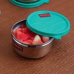 Thumbnail for HAZEL Stainless Steel Air Tight Storage Container 450ML | Leak Proof Lunch Box - Dista
