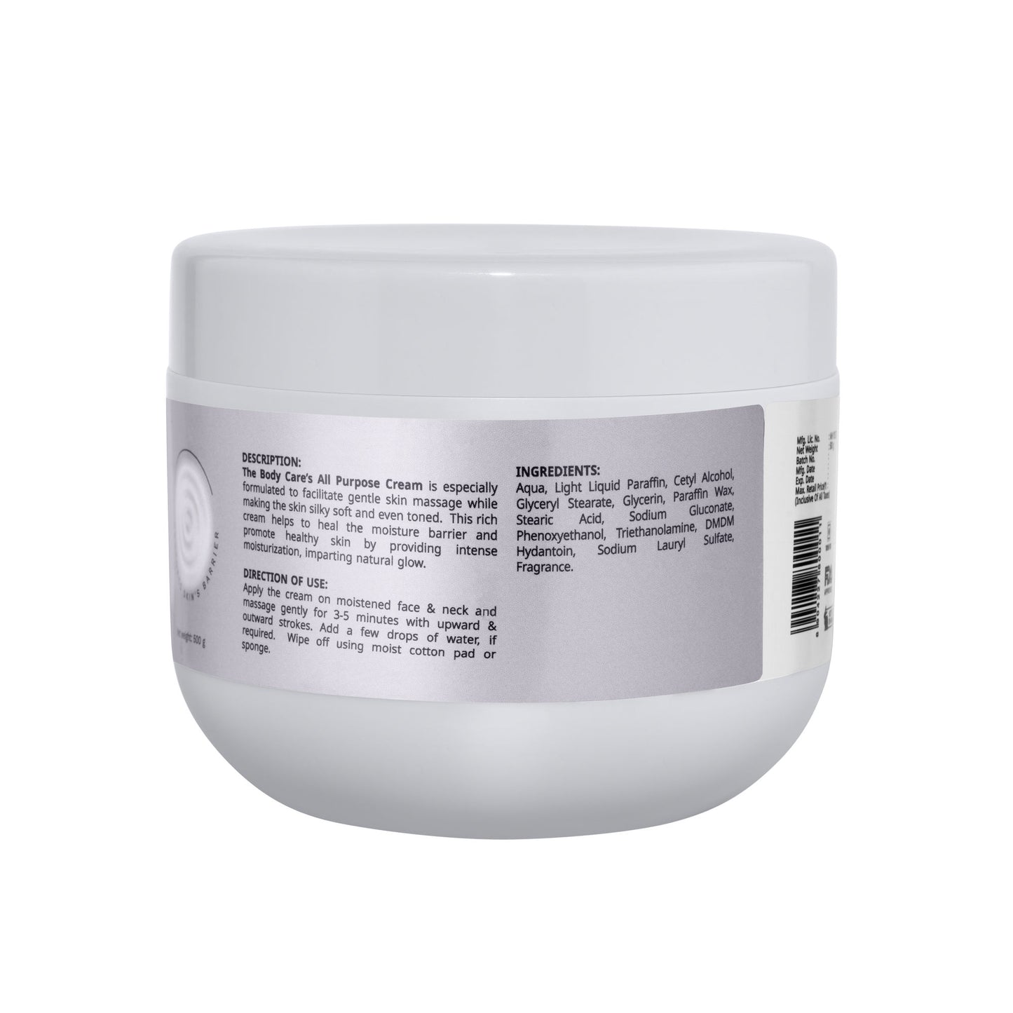 The Body Care All Purpose Cream