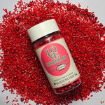 Thumbnail for ruby red sprinkles bottle for decoration bottle 100 g