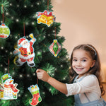 Thumbnail for Imagimake Mirror Mosaic Christmas Kids Art Set | DIY Craft Kit | Foil Stickers for Kids | Birthday Gift for Girls and Boys Ages 3,4,5,6,7,8 | Christmas Toys for Girls Age 4,5,6,7,8