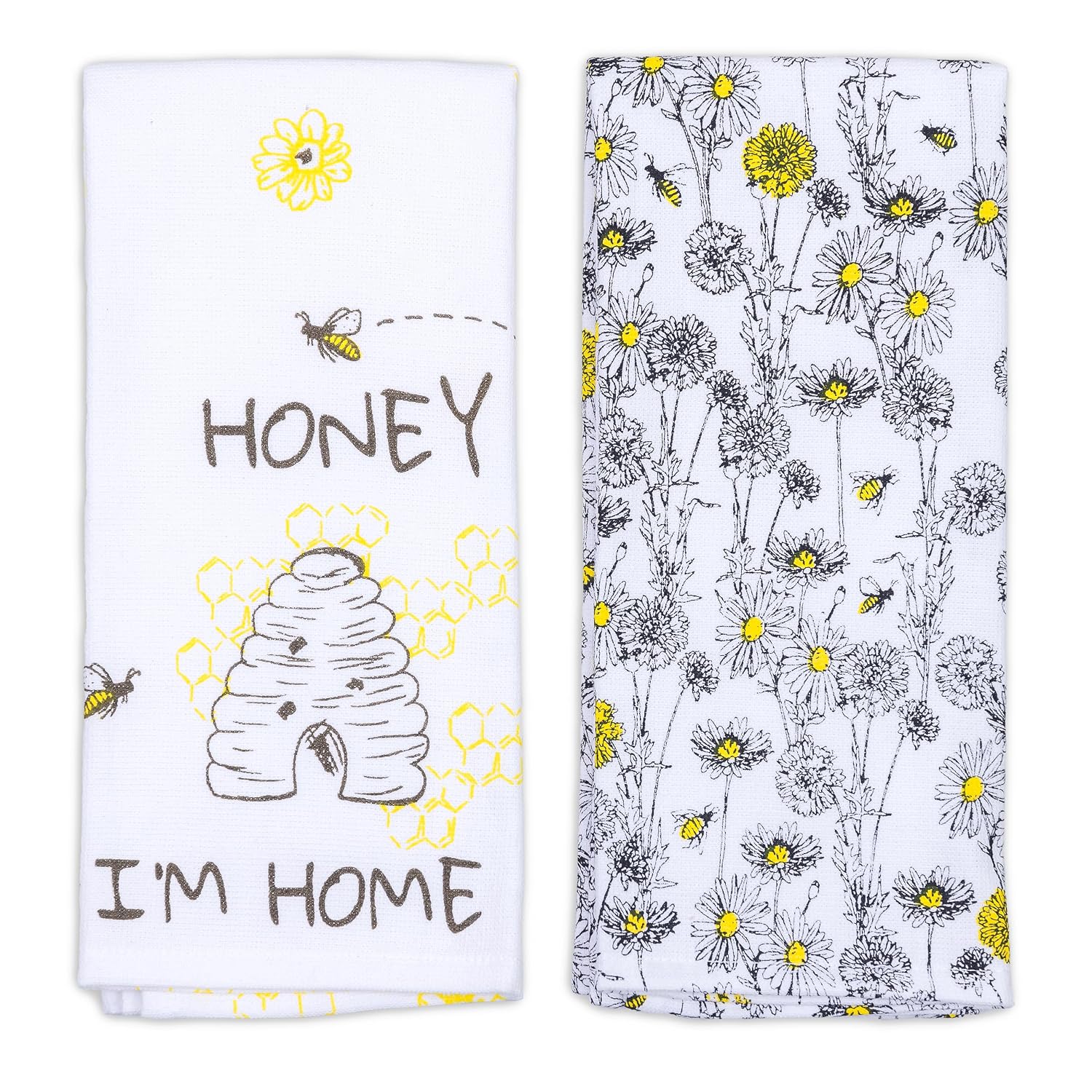 FRENCH BREAD Everyday Kitchen Towels - Set of 2 - Dista