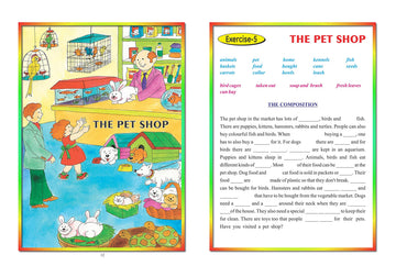 Scholars Hub Picture Composition Book (Part 1, 2) (Set Of 2 Books) | Picture Composition Book For Class 1,2 | 56 Pages - Dista