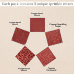 Thumbnail for sprinkles for cakes cupcakes decoration usp 20copper