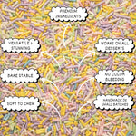 Thumbnail for rainbow sprinkles for decoration 02 100 g 1