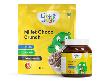 Little Joys Millet Choco Crunch + Chocolate Spread - Distacart