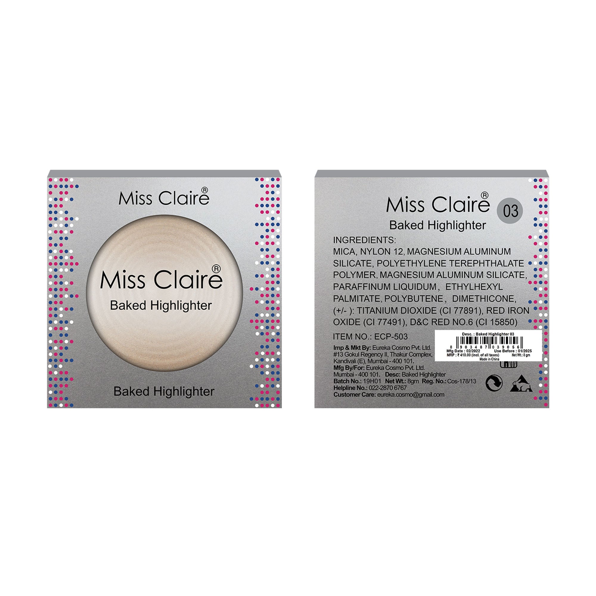 Miss Claire Baked Highlighter - 3