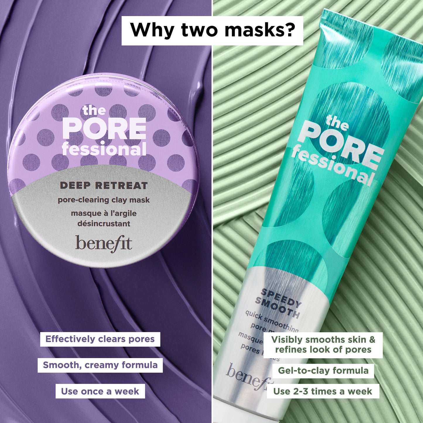 Benefit Cosmetics The Porefessional Speedy Smooth Pore Mask - Distacart