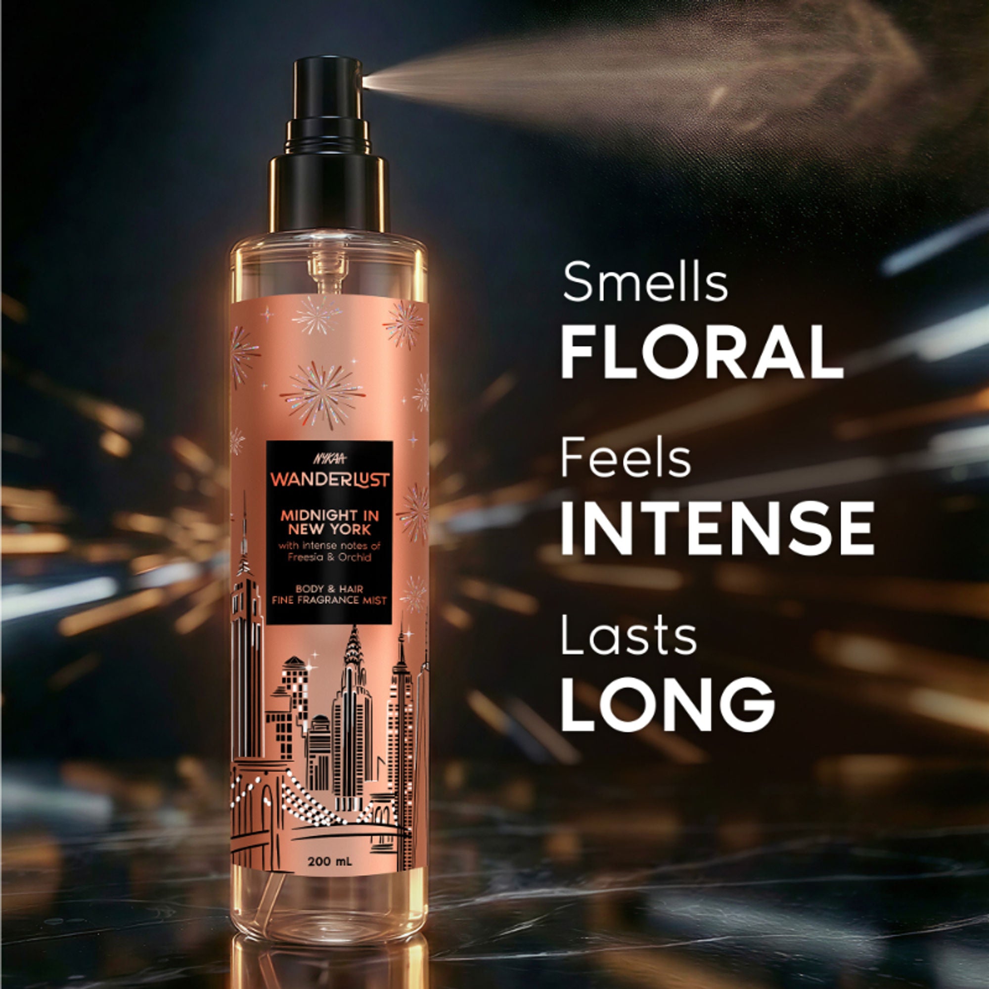 Wanderlust Fragrance Mist For Her - Midnight In New York - Distacart