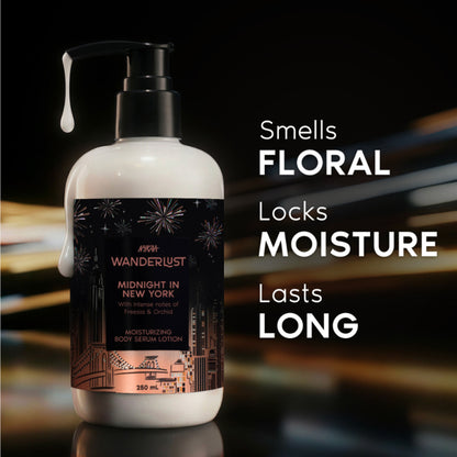Wanderlust Moisturizing Body Lotion - Midnight In New York - Distacart