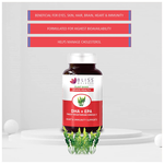 Thumbnail for bliss welness brain health dha epa finest vegetarian omega 3 veg capsule