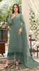 Anaita Sea Green Chiffon Semi Stitched Suit with Thread Embroidery & Sequence Work - Dista