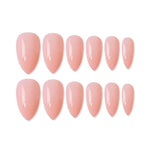 Thumbnail for shills professional reusable press on nails almond spn655