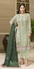 Anaita Green Chiffon Semi Stitched Suit with Thread Embroidery & Sequence Work - Dista