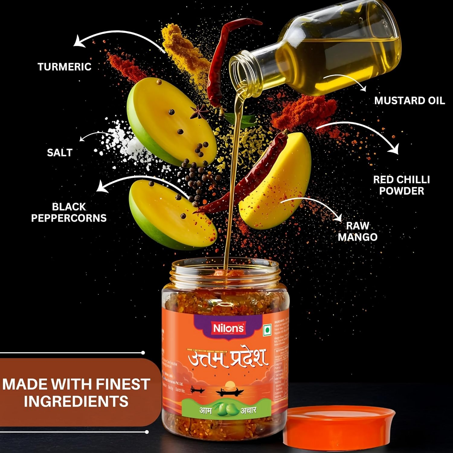 Nilon's Uttam Pradesh Mango Pickle - Dista