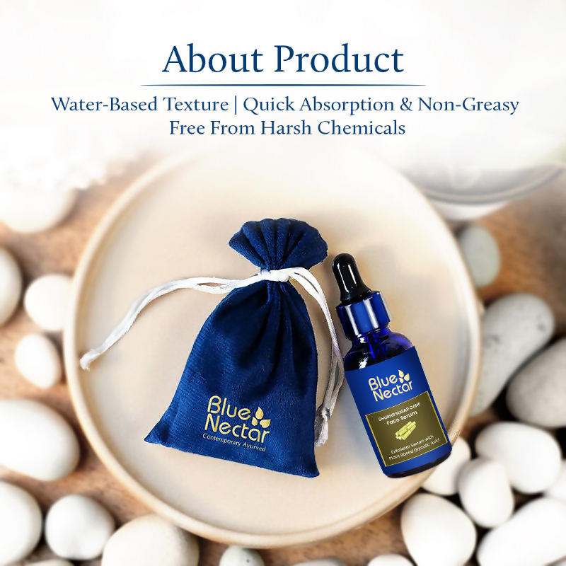Blue Nectar AHA Exfoliating Face Serum - Distacart