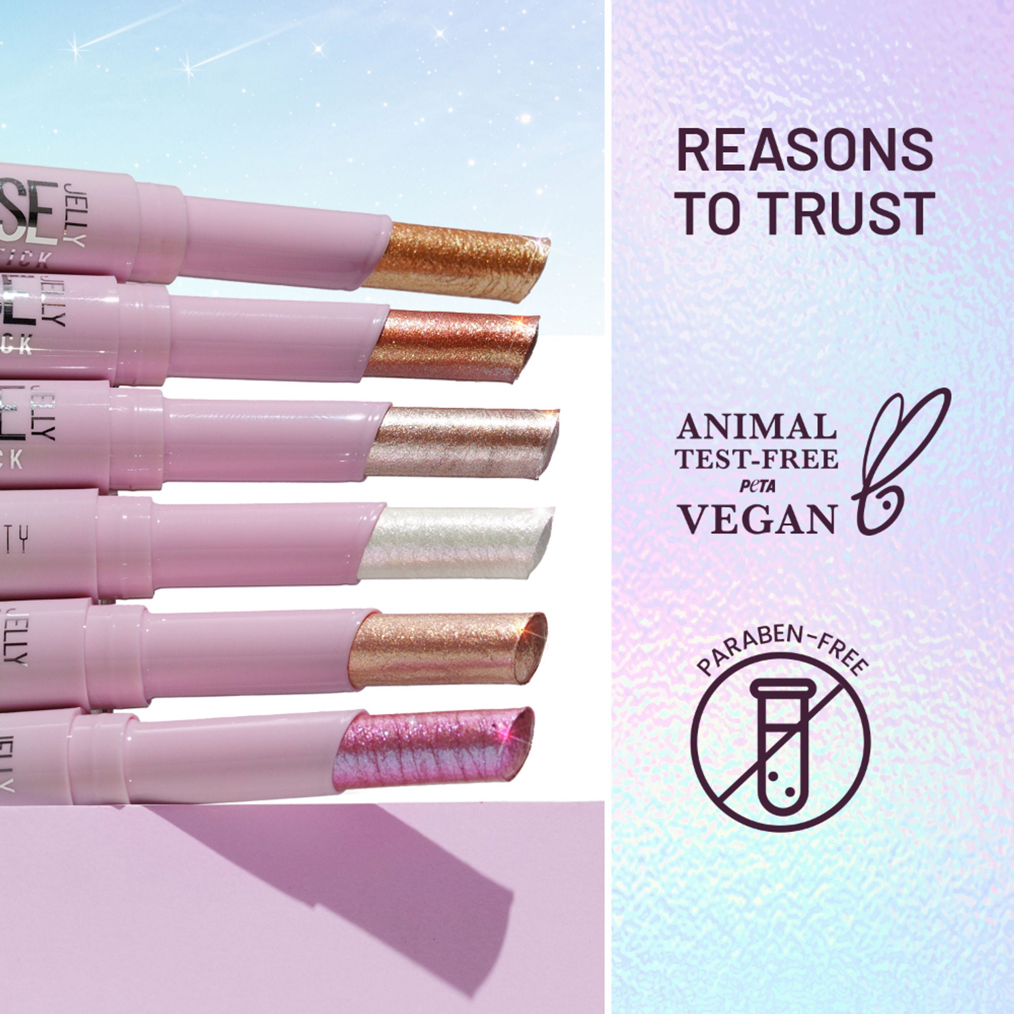 Swiss Beauty Jelly Verse Glow Eyeshadow Stick , Rich Color Payoff, Crease-Proof - Bronzed Eclipse - Distacart