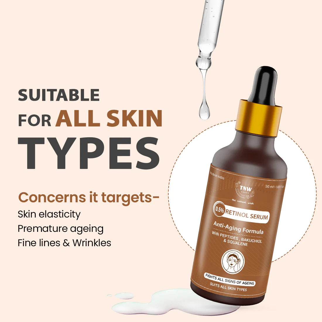 The Natural Wash Anti-Ageing Face Serum