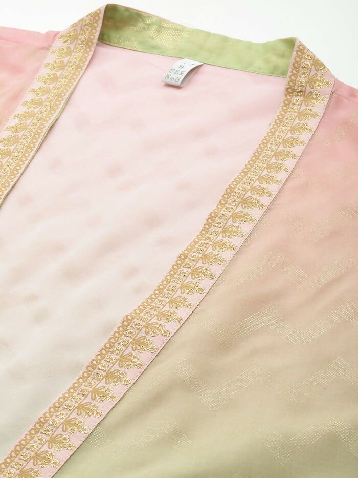 Ahalyaa Women's Traditional Wear Co-ods - Green - Distacart