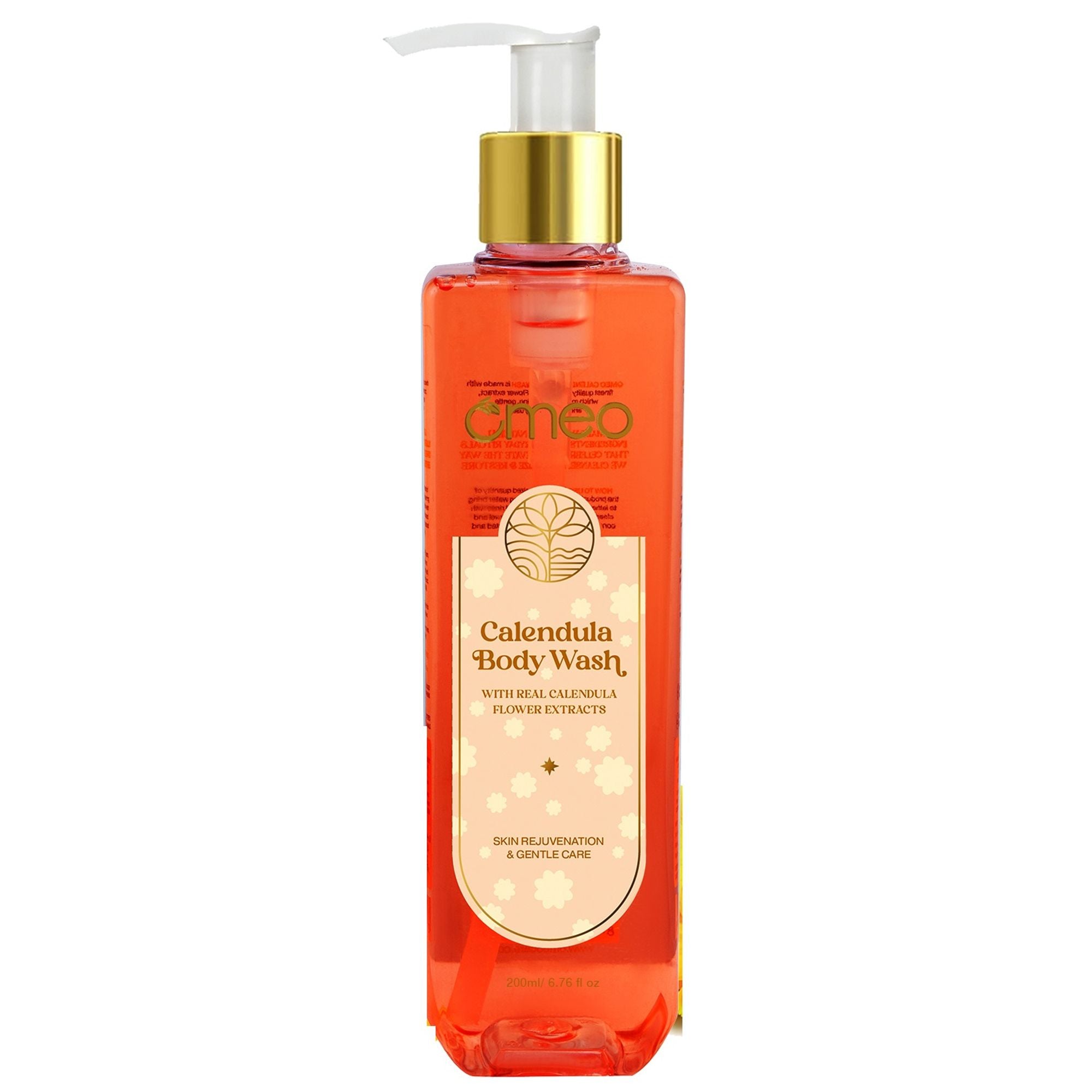 Omeo Calendula Body Wash Gentle Cleansing, Soft Nourshing Body Wash - Dista