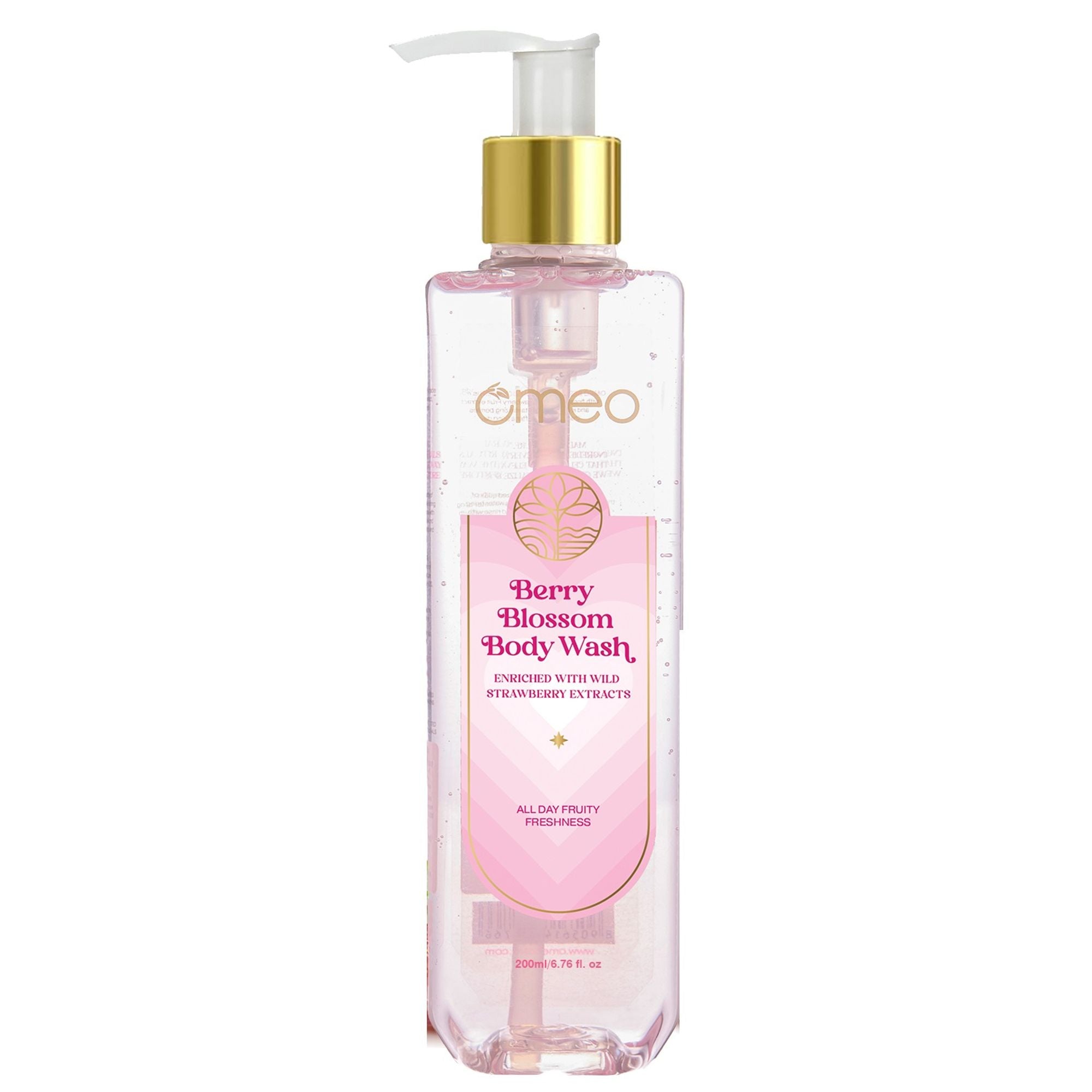 Omeo Berry Blossom Body Wash - Gentle Cleansing, Soft Nourshing Body Wash - Dista