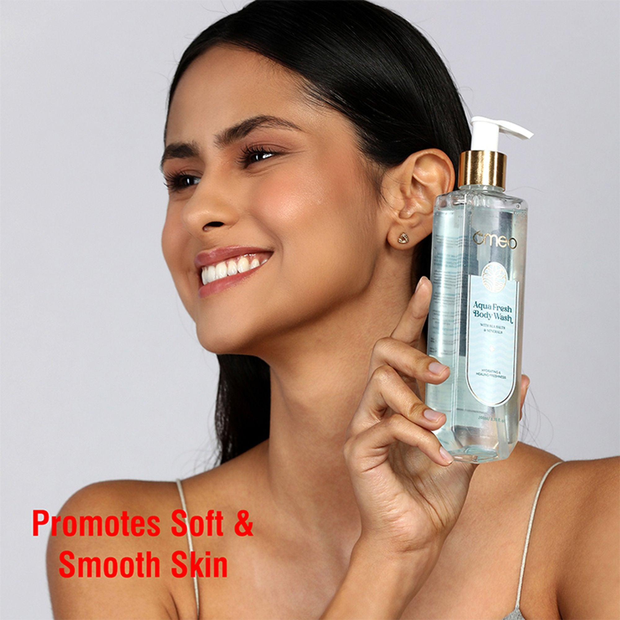 Omeo Aqua Fresh Body Wash - Gentle Cleansing, Soft Nourshing Body Wash - Dista