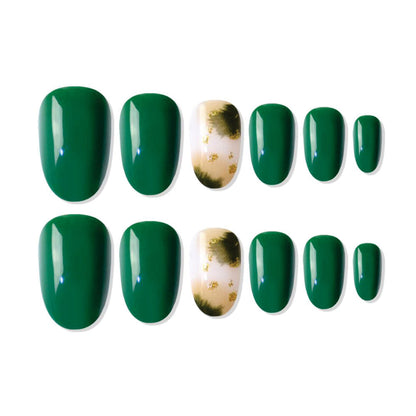 shills professional reusable press on nails oval spn704