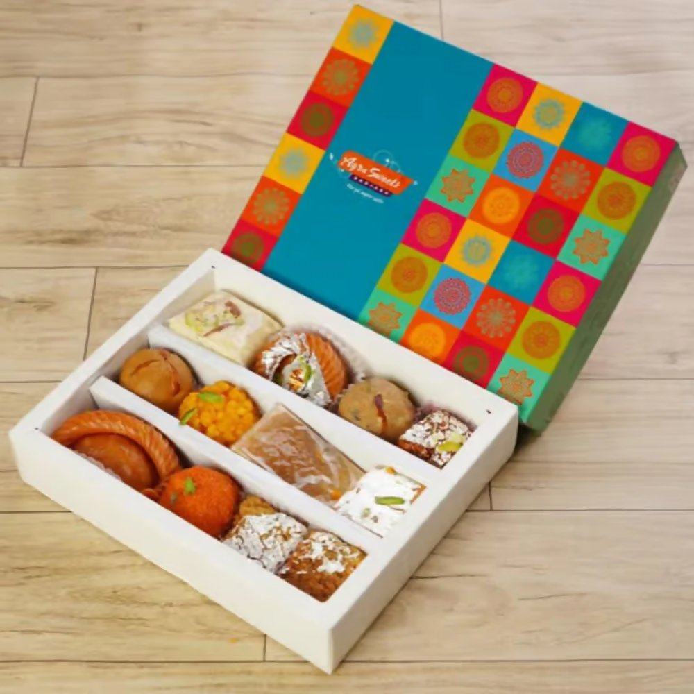 Agra Sweets Banjara Pure Ghee Assortmentm - Dista
