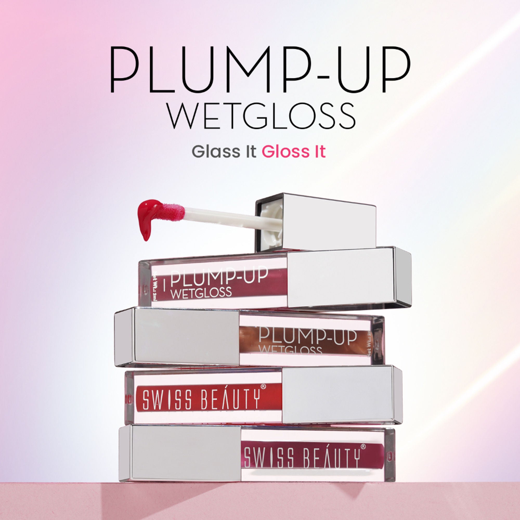 Swiss Beauty Plump Up Wet Lip Gloss For Glossy And Fuller Lips - 4 Browny Point - Distacart